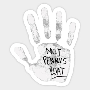 LOST Not Penny's Boat Sticker